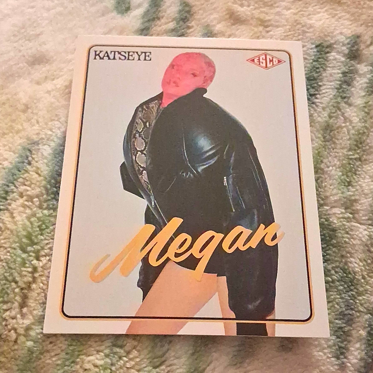 KATSEYE Megan WILD Base Set Card #36 ESCO 2026 Non-Sport Trading Card