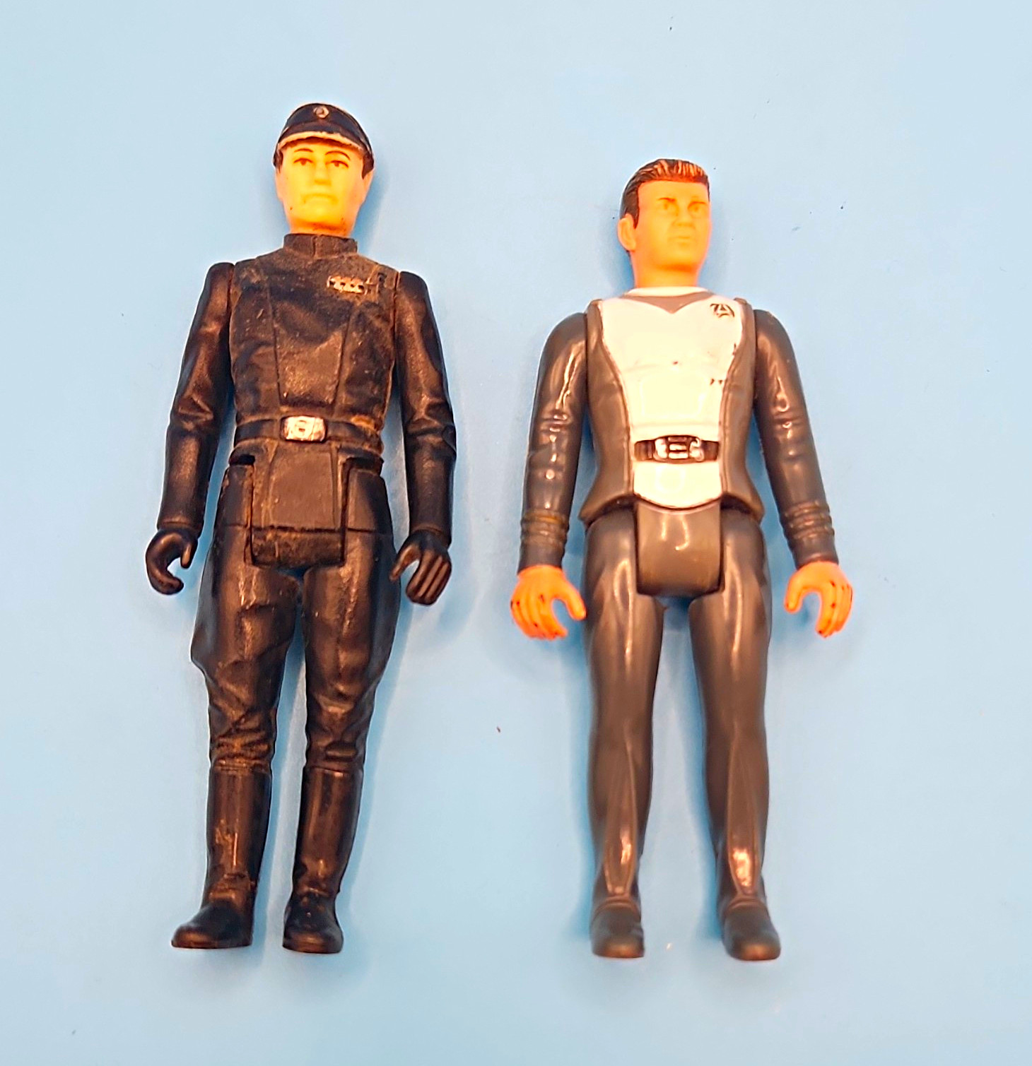  Vintage Star Trek/ Starwars Action Figure Lot of 2 Sci-Fi Collectibles 1980\'s