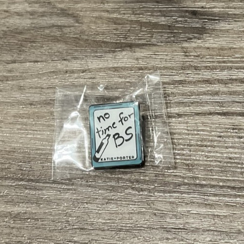 OFFICIAL POLITICAL MEMORABILIA White board Pin Katie Porter for U.S. Senate, CA