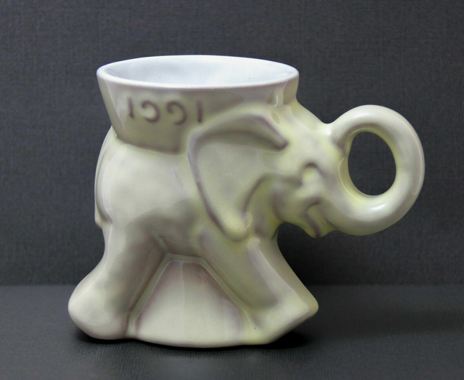 1991 Frankoma Republican GOP Elephant Political Mug 