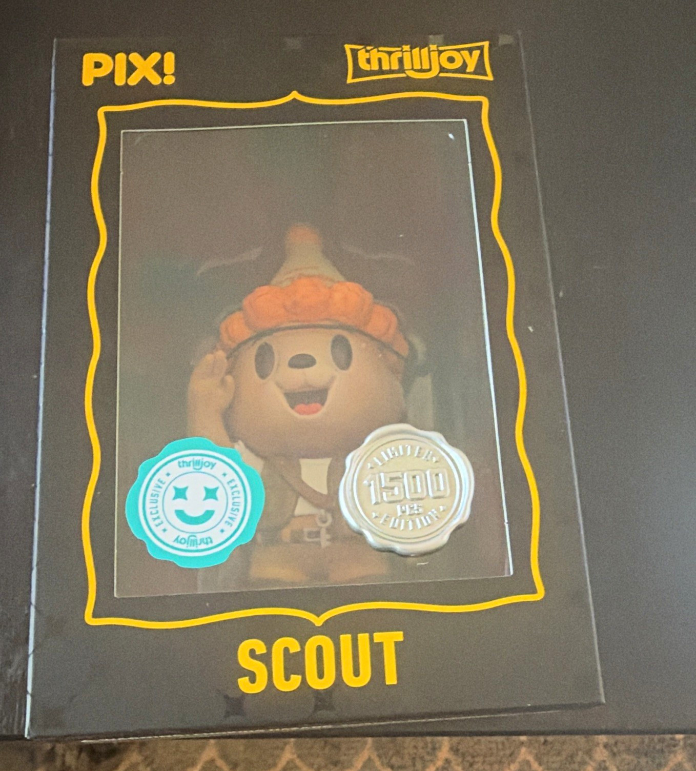 Thrilljoy PIX Scout Vinyl Figure Limited Edition 1500 by Mariotti