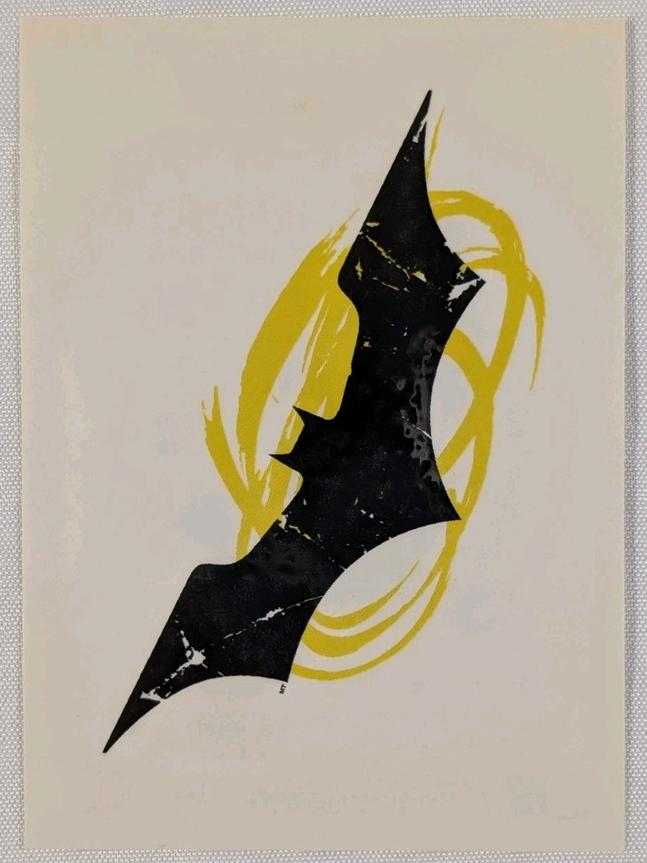 2005 Topps Batman Begins Movie Card #2 Of 10 Tattoo