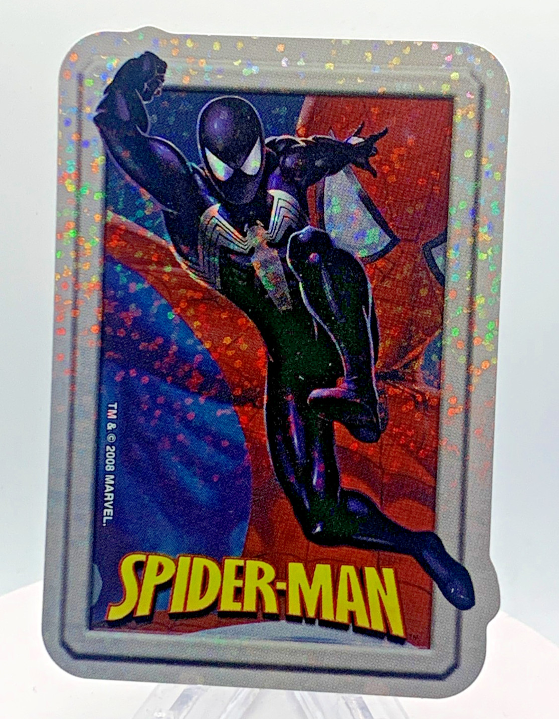 2008 Marvel Vending Sticker Series 1 Spider-Man #6 Prizm