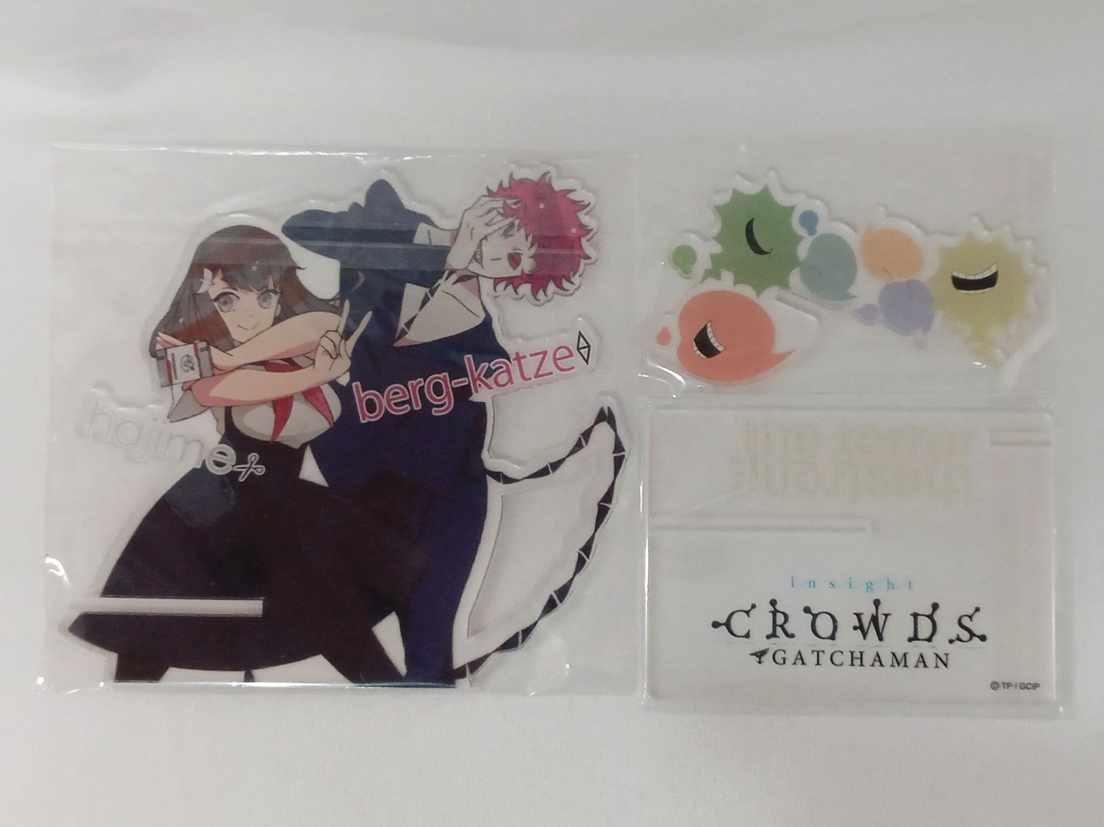 Gatchaman Crowds Ichinose Hajime Berg Katze Acrylic Smartphone Stand Gatchaman Crowds Ichinose Hajime Berg Katze Acrylic Smartphone Stand