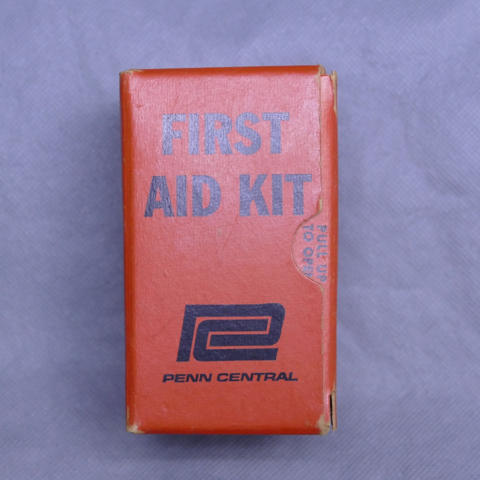 Vintage Penn Central Railroad First Aid Kit MSA Pittsburgh PA USA UNUSED