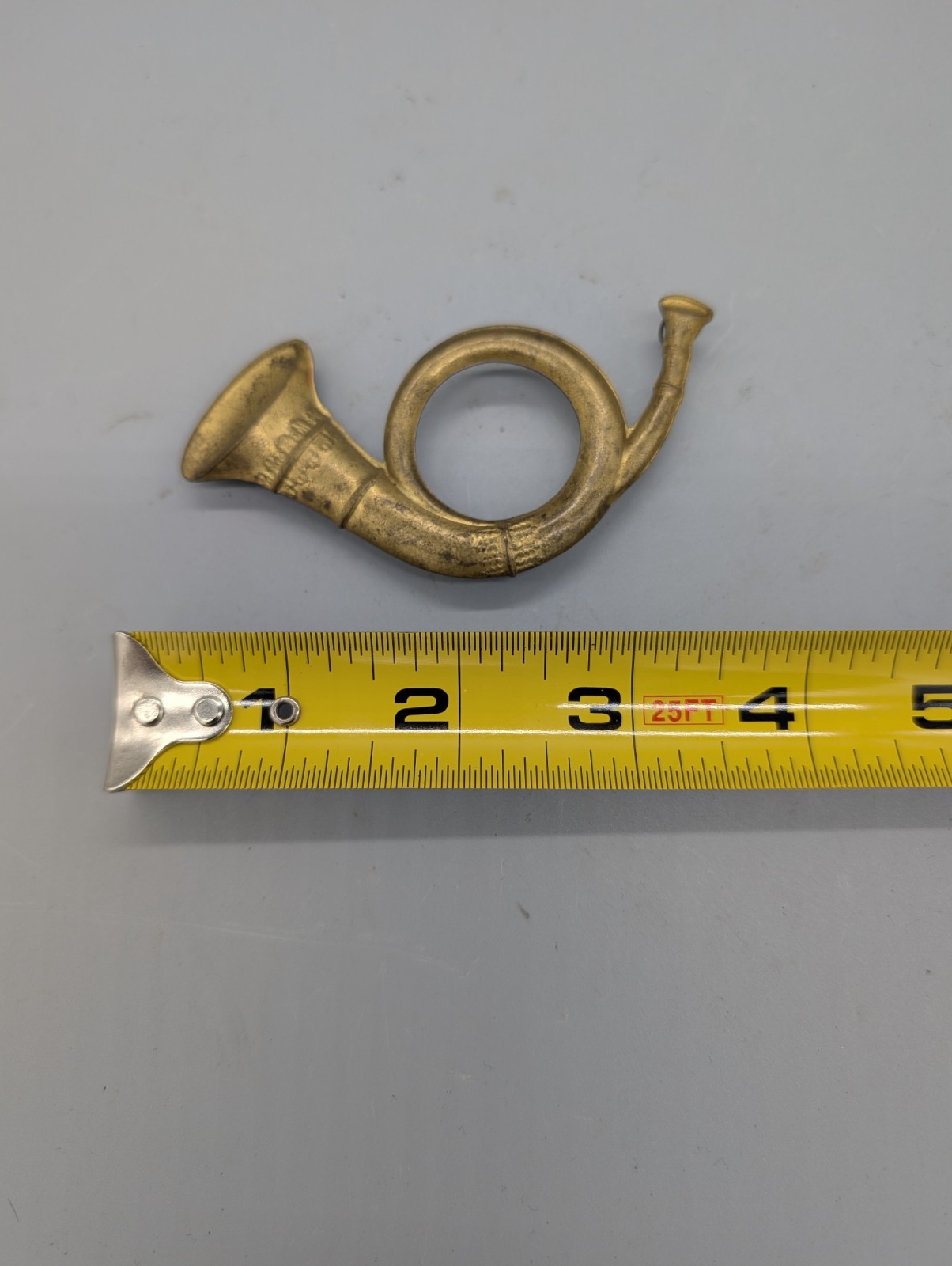 American Civil War Federal Hardee Hat Bugle Emblem American Civil War Federal Hardee Hat Bugle Emblem