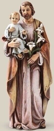 Joseph Studio Saint Joseph with Baby Jesus Religious Figurine 060690 New Roman