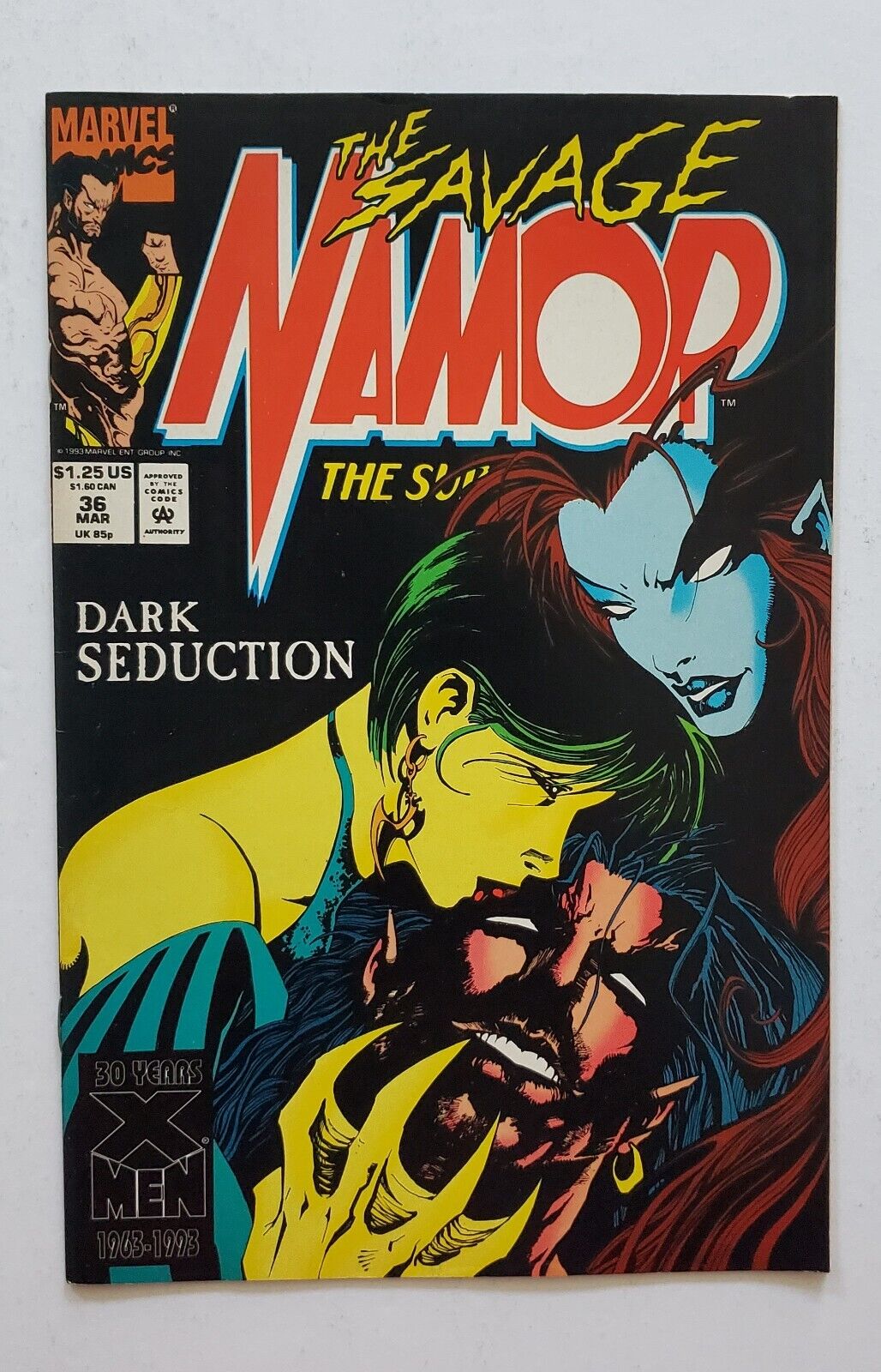 Namor The Submariner # 36 Dark Seductive Two Goblins And A Mutant. 