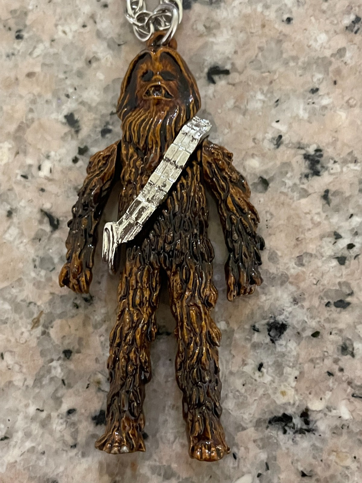New Vintage 20th Century Fox Star Wars Chewbacca Pendant With 18\