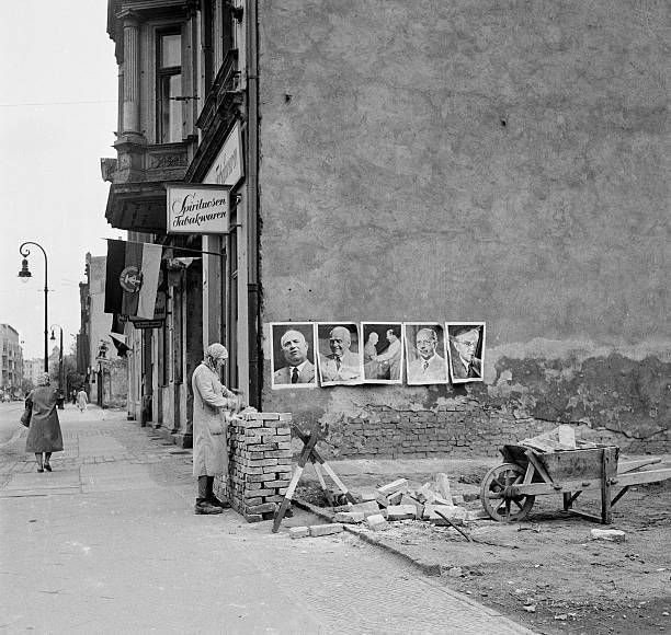 Social History East Berlin Germany 8th June 1960 A woman labourer - Old Photo