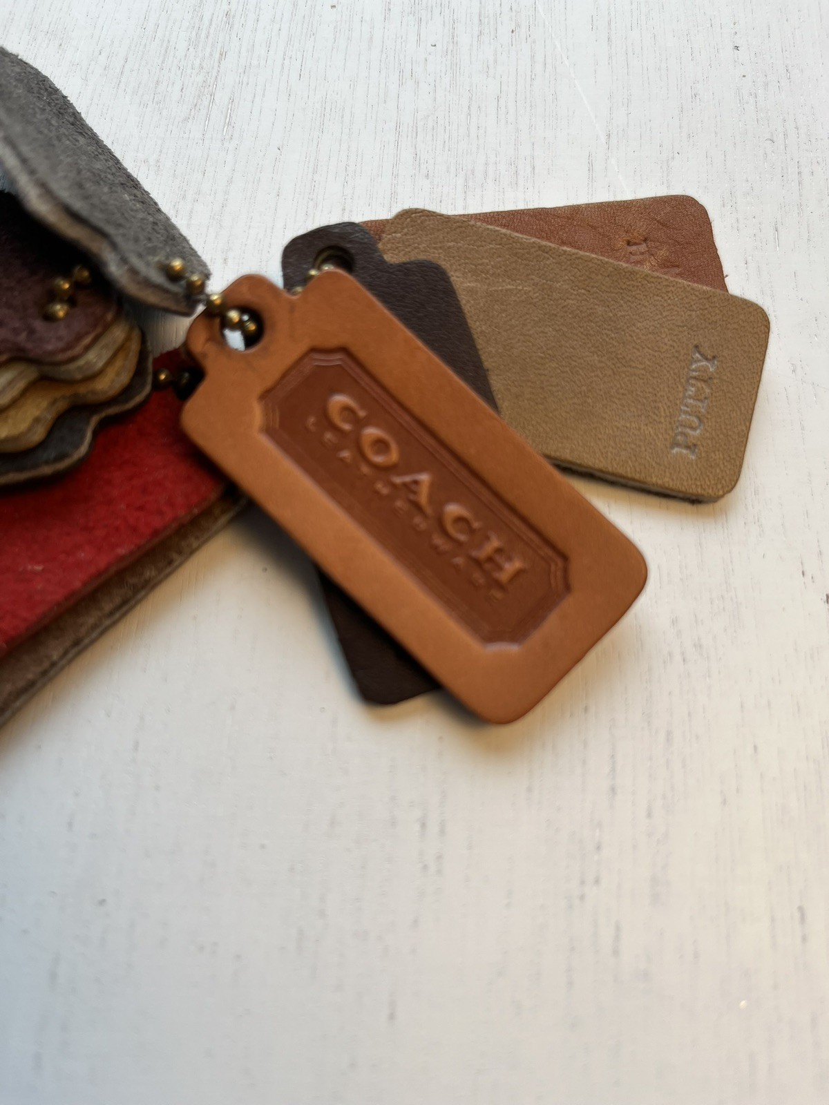 RARE VTG COACH Leather Color Sample Swatch Collection Early 1980s 2 Sets (18) RARE VTG COACH Leather Color Sample Swatch Collection Early 1980s 2 Sets (18)