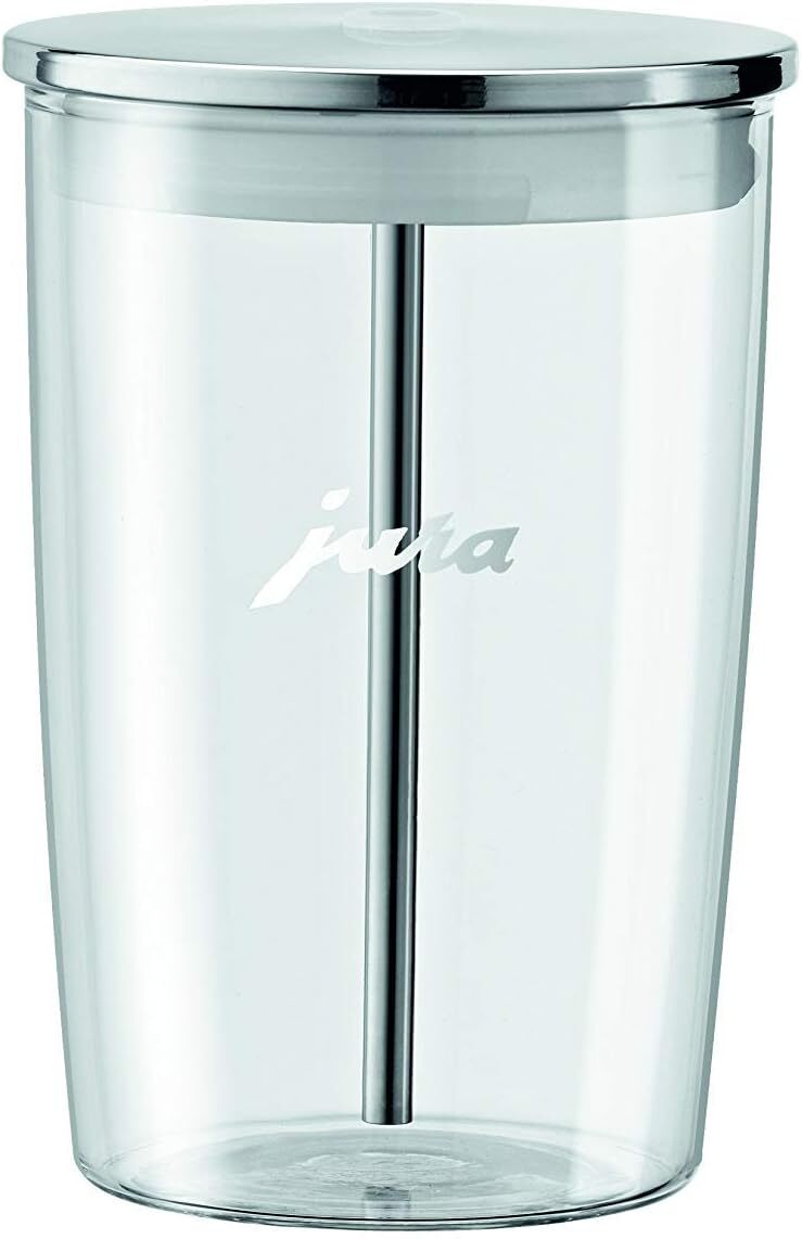 Jura Glass Milk Storage Container 16 9 Oz Dishwasher Safe Coffee Accessory