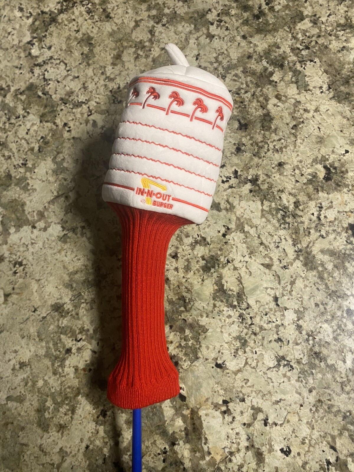 In N Out Burger Golf Club Head Cover (Red Drink Cup) New INO