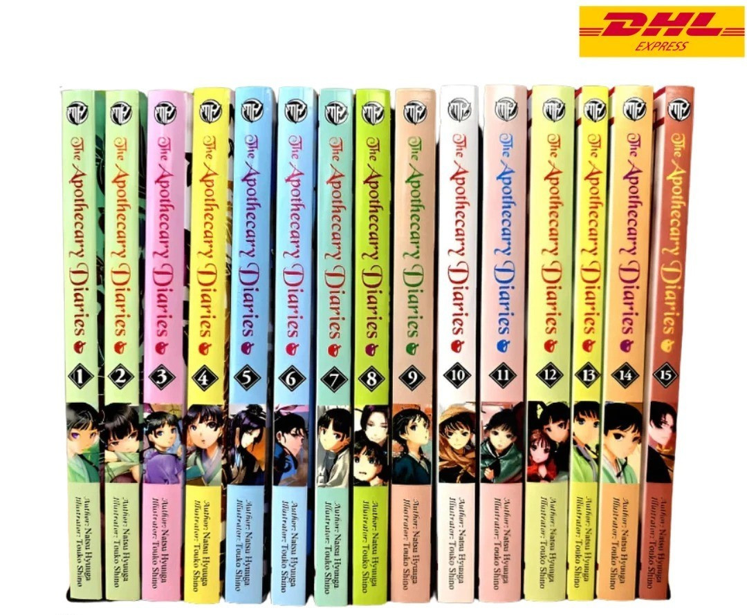The Apothecary Diaries Light Novel Vol. 1-16 Complete Full Set English Version