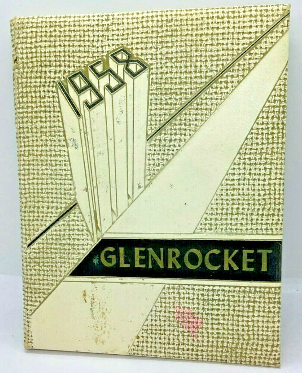 1958 Glen Rocket Glenrock Parkerton HS Year Book Annual Wyoming