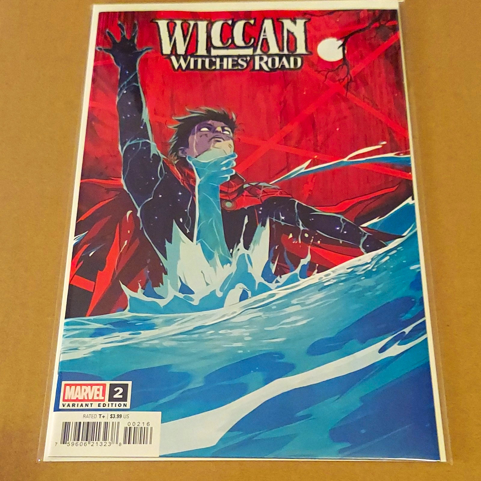 Marvel's Wiccan: Witches' Road #2 Variant 1:25 Ratio Cover by Jhony Caballero