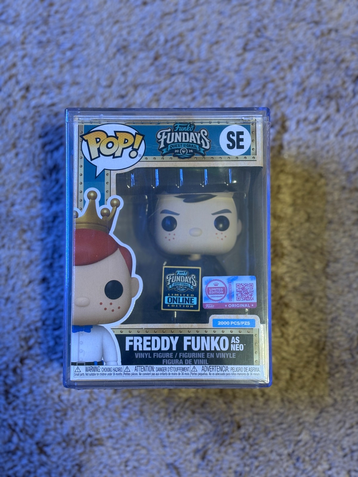 FUNKO POP 2026 ONLINE BOX OF FUN: SE FREDDY FUNKO AS NEO (THE MATRIX) 2000 PCS