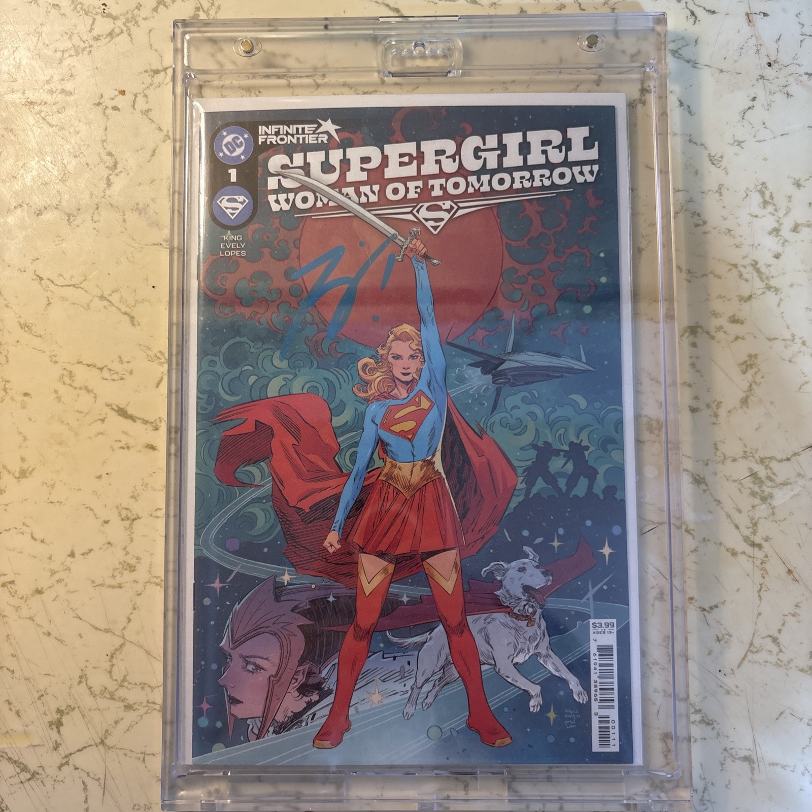 Supergirl: Woman of Tomorrow 2021 #1 Evely 2024 Edition SIGNED King Supergirl: Woman of Tomorrow 2021 #1 Evely 2024 Edition SIGNED King