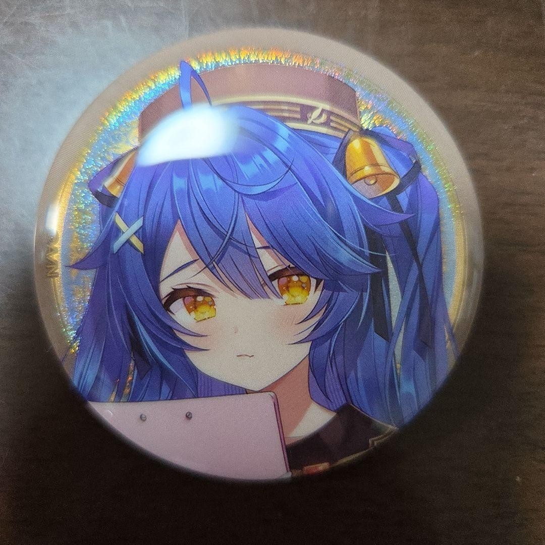 NIJISANJI Can Badge Biscuit Kokoro Amamiya