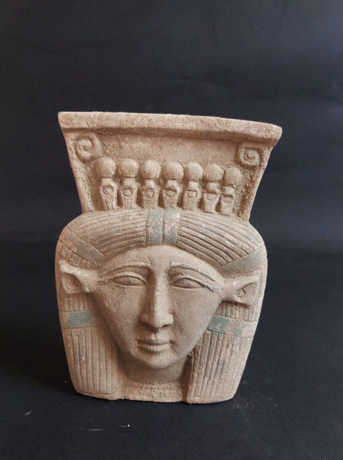 Unique mask Ancient Egyptian antique Egyptian Goddess Hathor unique Egyptian BC