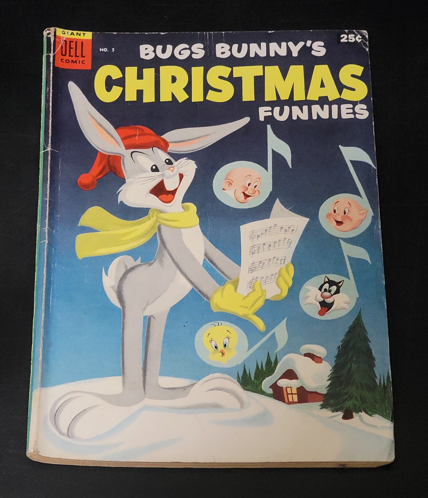 Bugs Bunny\'s Christmas Funnies (1950) #5 Tweety Sniffles Champin Strobl VG-