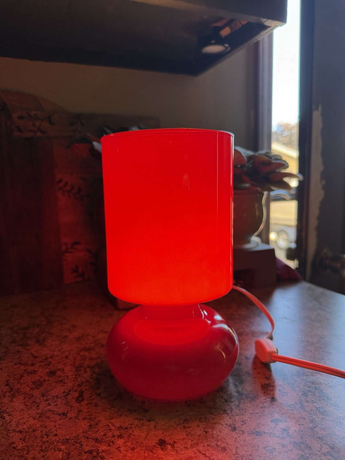 Ikea Lykta Vibrant Red 9.5\