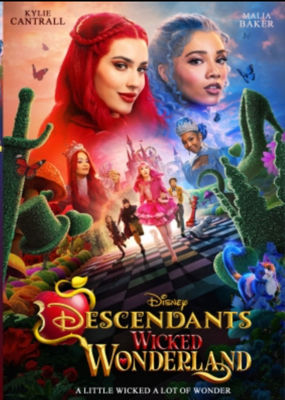 Descendants: Wicked Wonderland (2026) dvd disc-only Kylie Cantrall, Malia Baker Descendants: Wicked Wonderland (2026) dvd disc-only Kylie Cantrall, Malia Baker