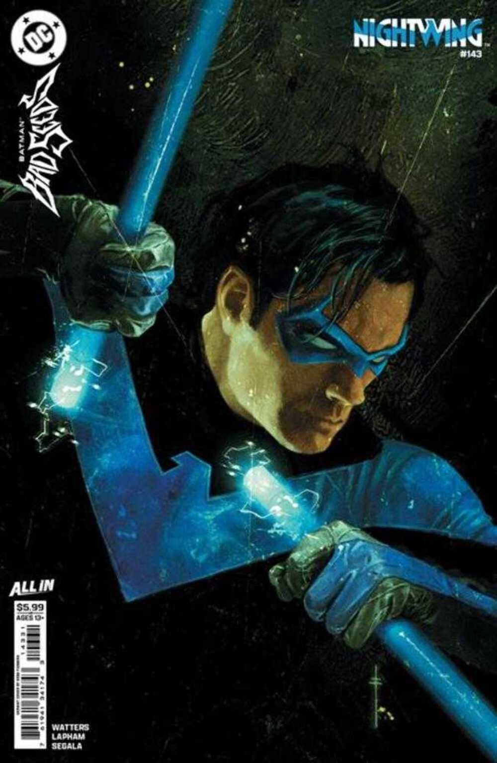 Nightwing #143 Cover C Sebastian Fiumara Card Stock Variant (Batman Bad Seeds)