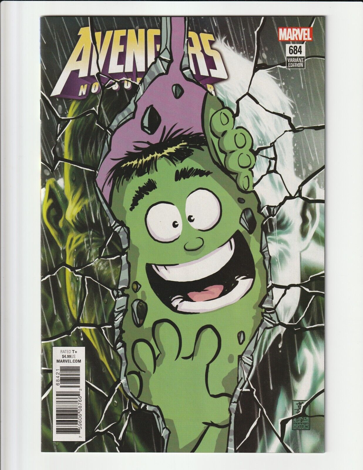 AVENGERS #684 (2018) FIRST APPEARANCE OF IMMORTAL HULK SKOTTIE YOUNG VARIANT