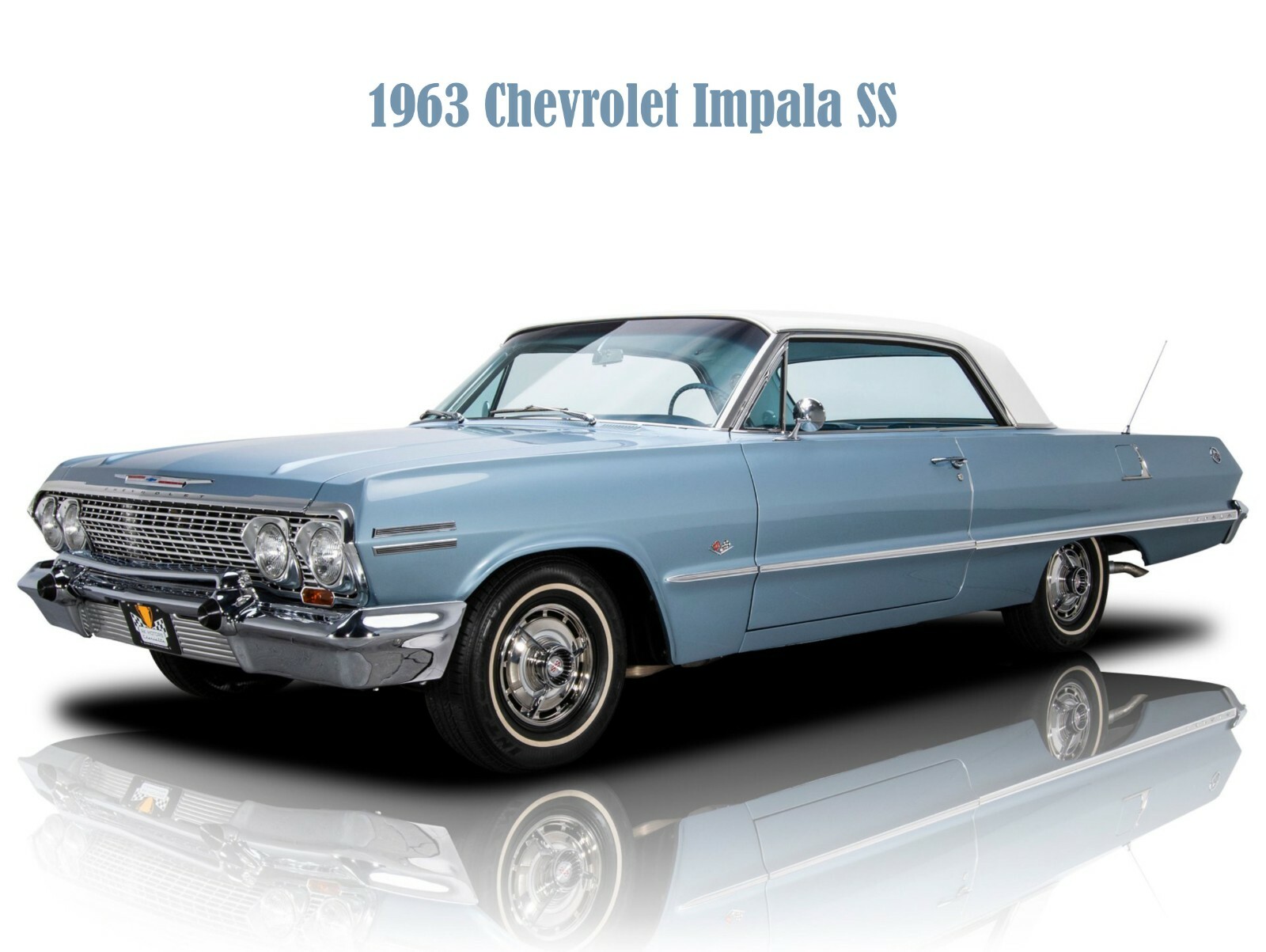 1963 Chevrolet Impala SS Metal Sign 9\