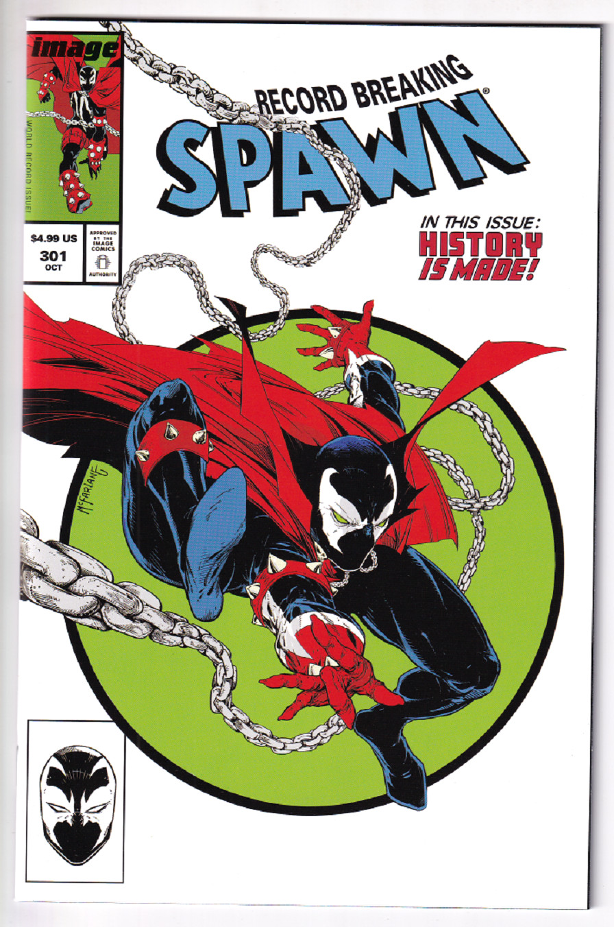 SPAWN #301 McFarlane Amazing Spider-Man Homage Cover iMAGE NM/MT SPAWN #301 McFarlane Amazing Spider-Man Homage Cover iMAGE NM/MT