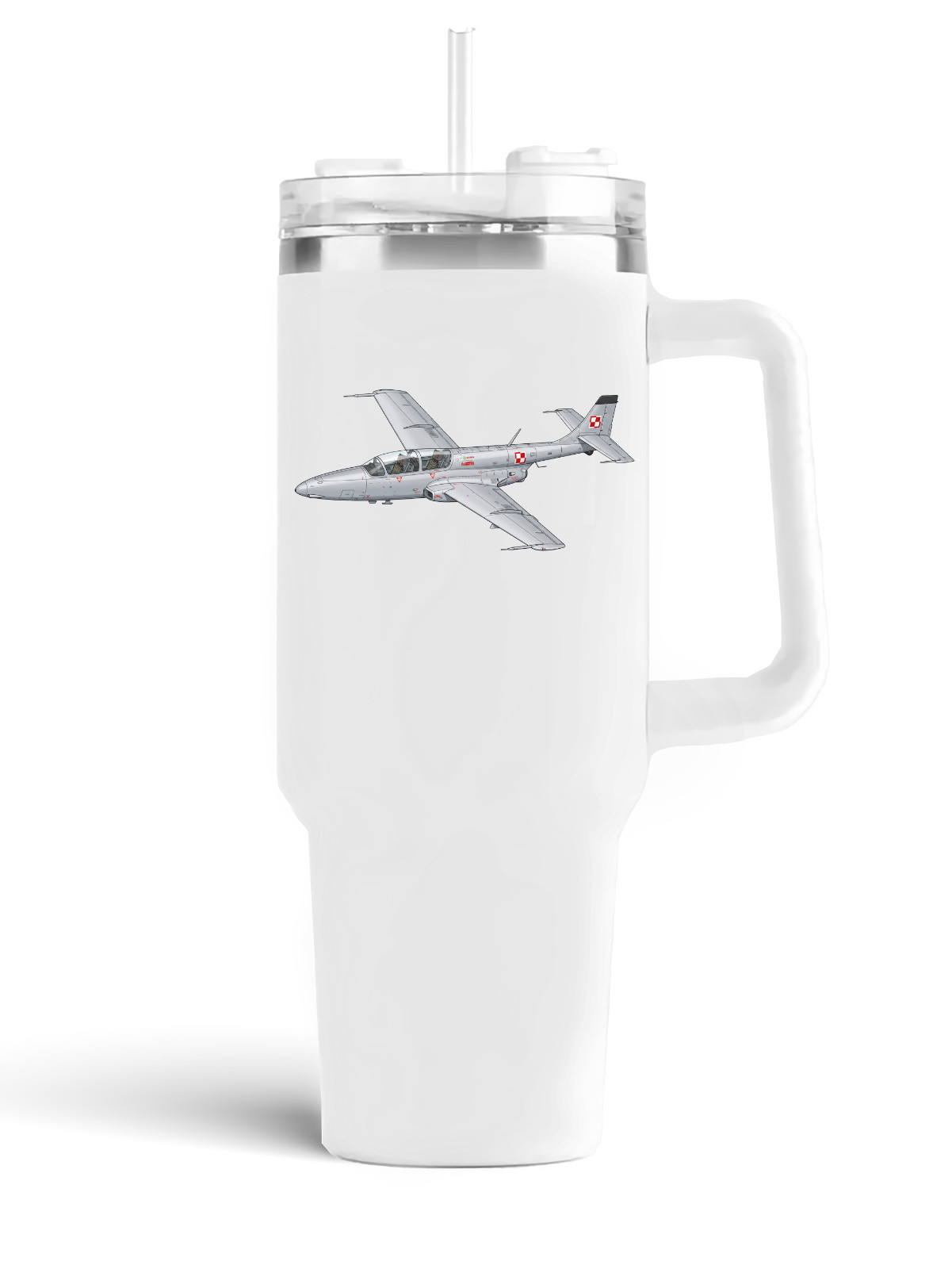 PZL TS-11 Iskra Stainless Steel Quencher Tumbler 40oz