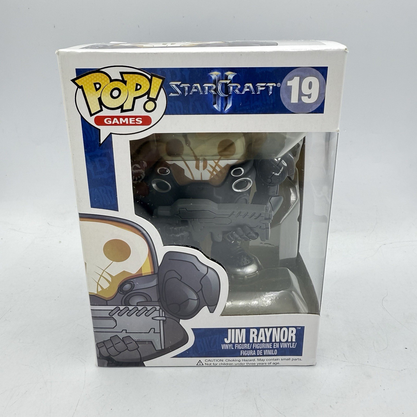 Funko Pop Games StarCraft II Jim Raynor Vinyl Figurine #19 VAULTED NEW