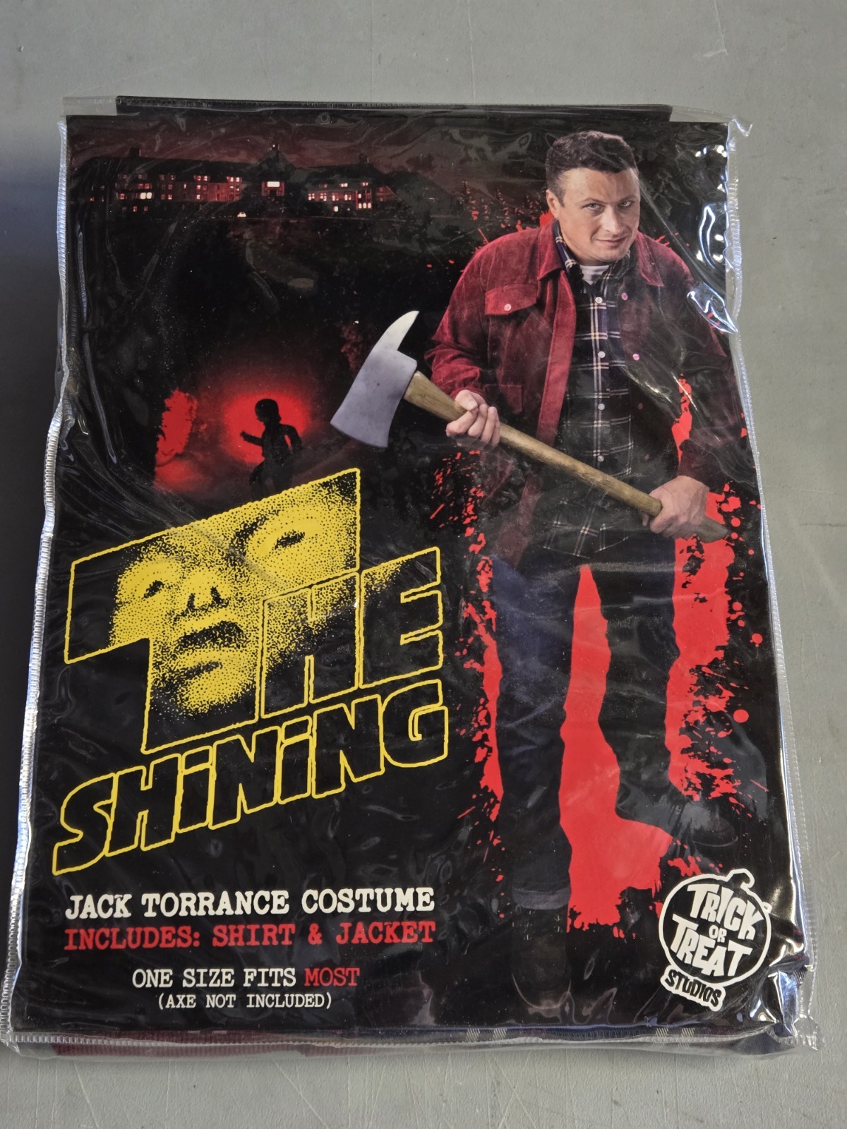 Official The Shining Jack Torrance Costume  Stephen King Trick or Treat Studios