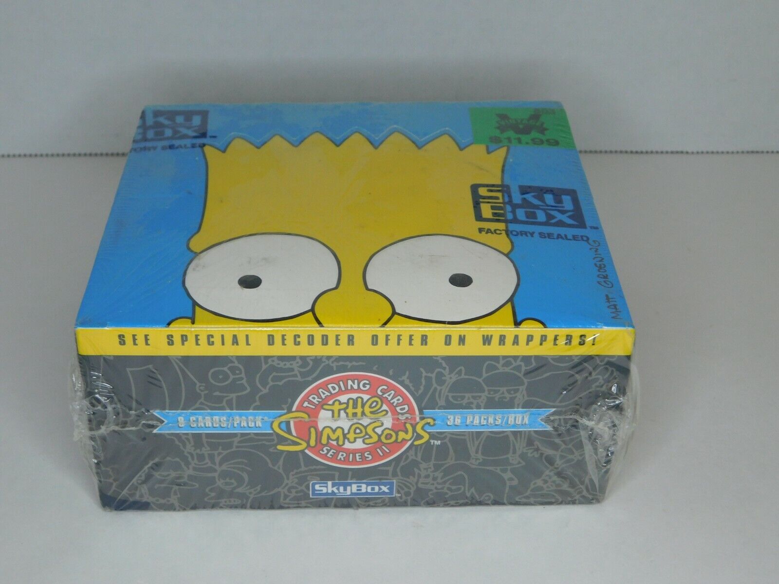 1994 Skybox The Simpsons Series 2 Trading Cards Factory Sealed Box RARE