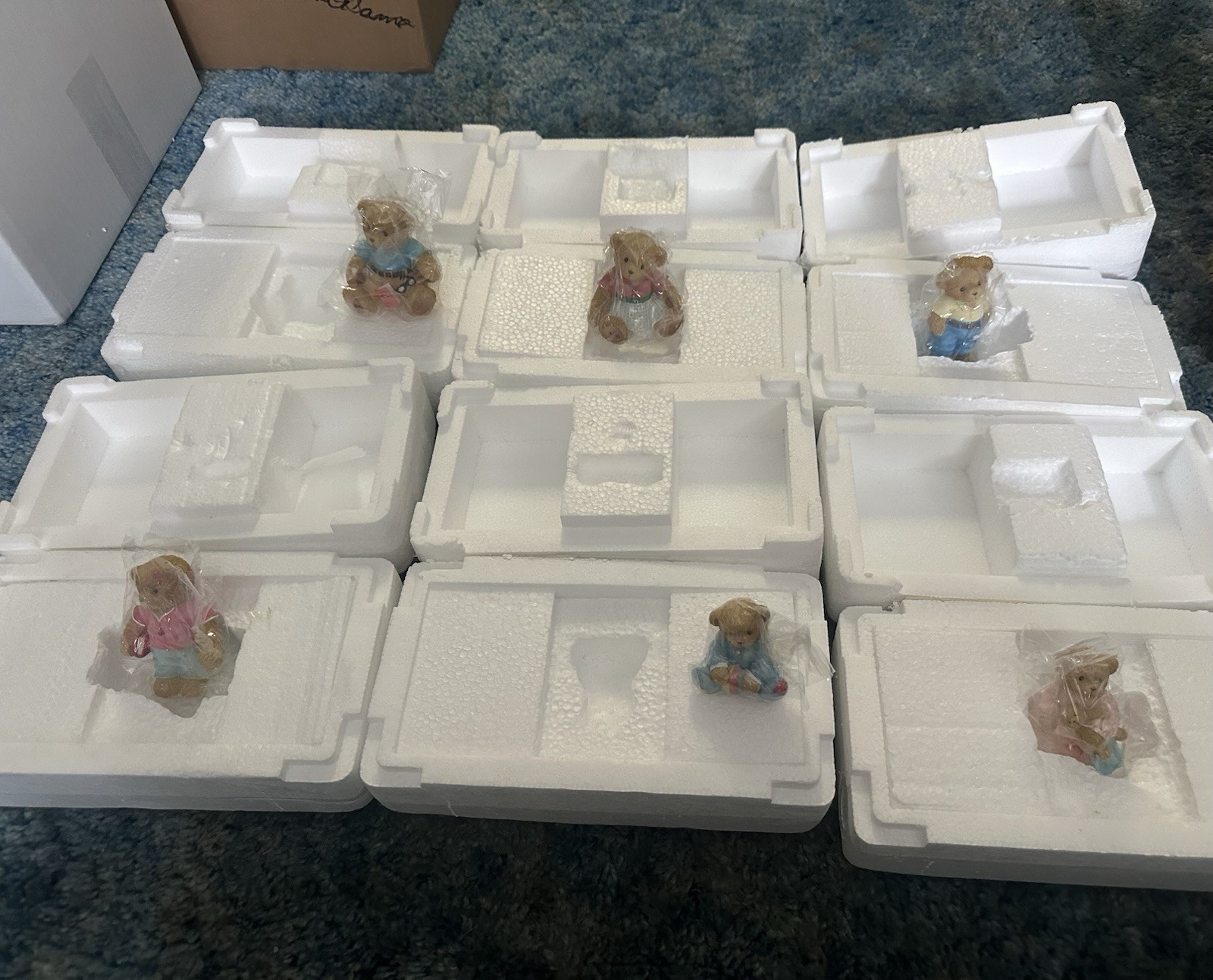 Cherished Teddies Family Lot (Six Figurines) US SHIP ONLY SEE INFO
