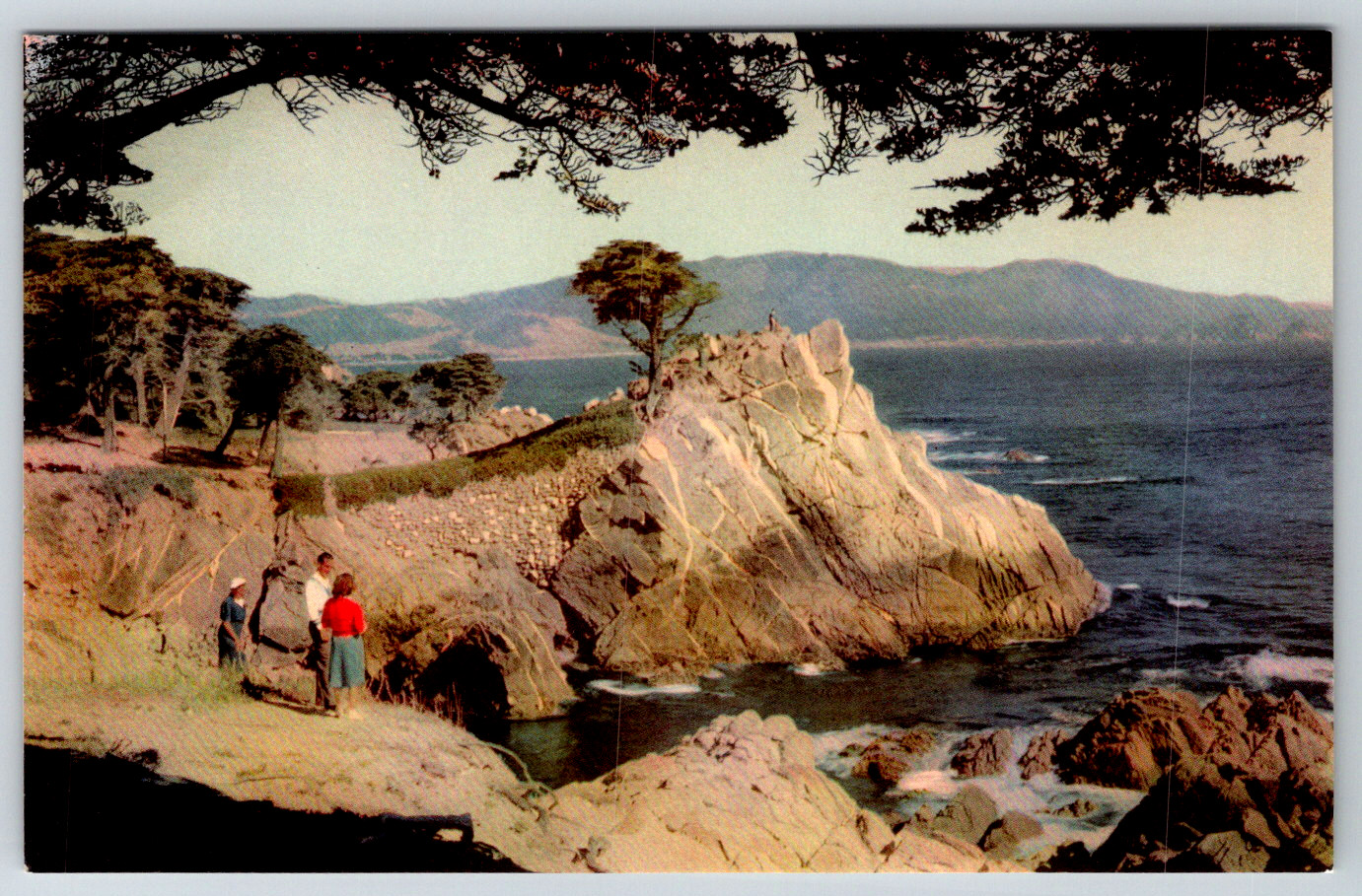 c1960s Seventeen Mile Drive Monterey Midway Point California Postcard