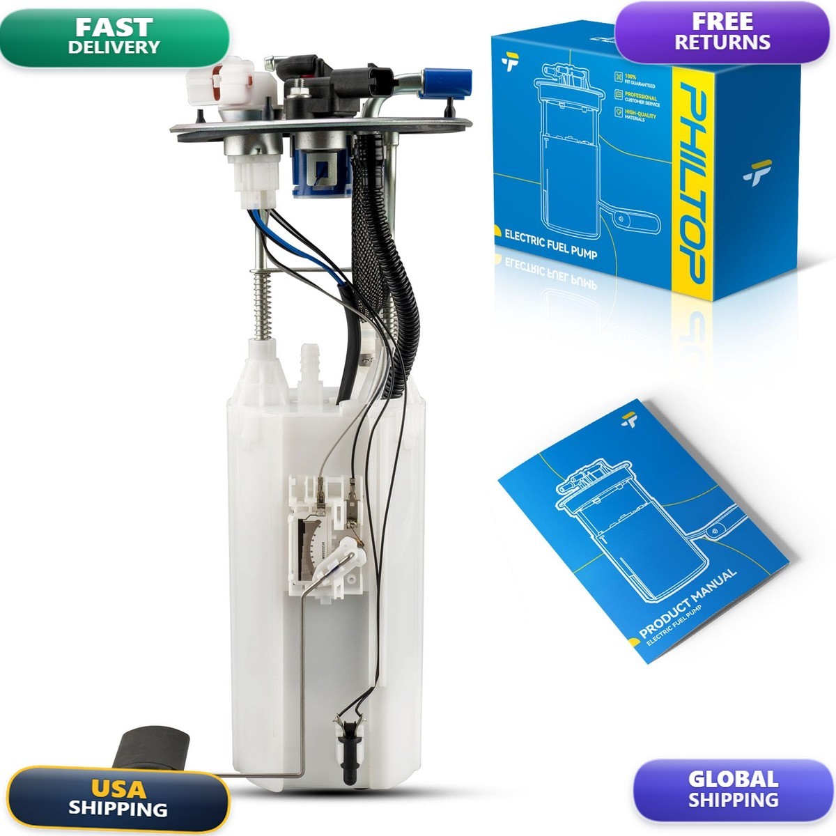 PHILTOP Electric Fuel Pump Assembly FG1238 Fit For Kia Sorento