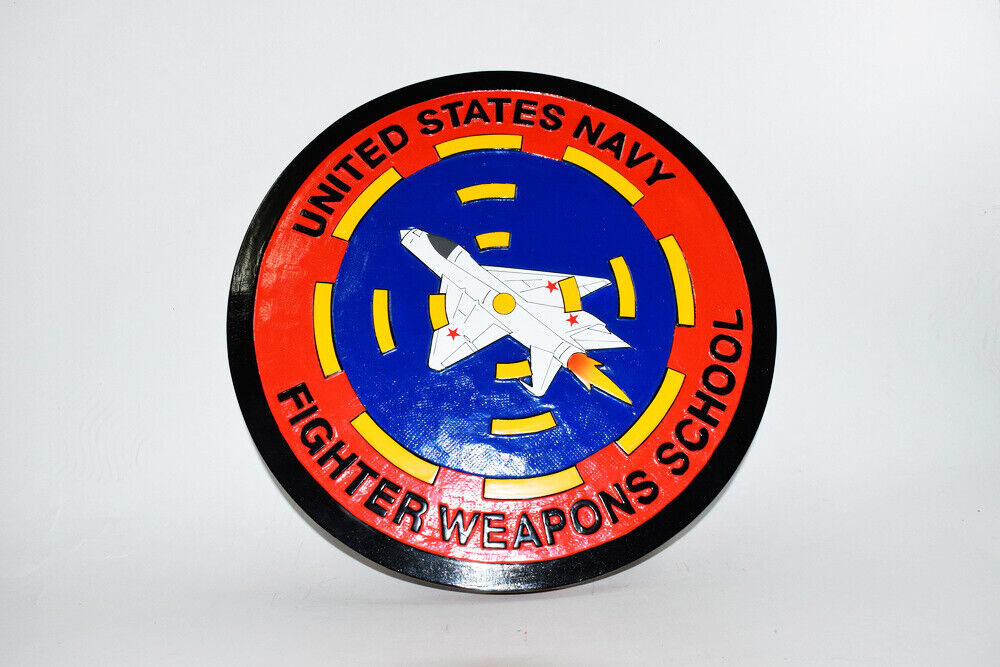TopGun Fighter Weapons School Plaque, 14\