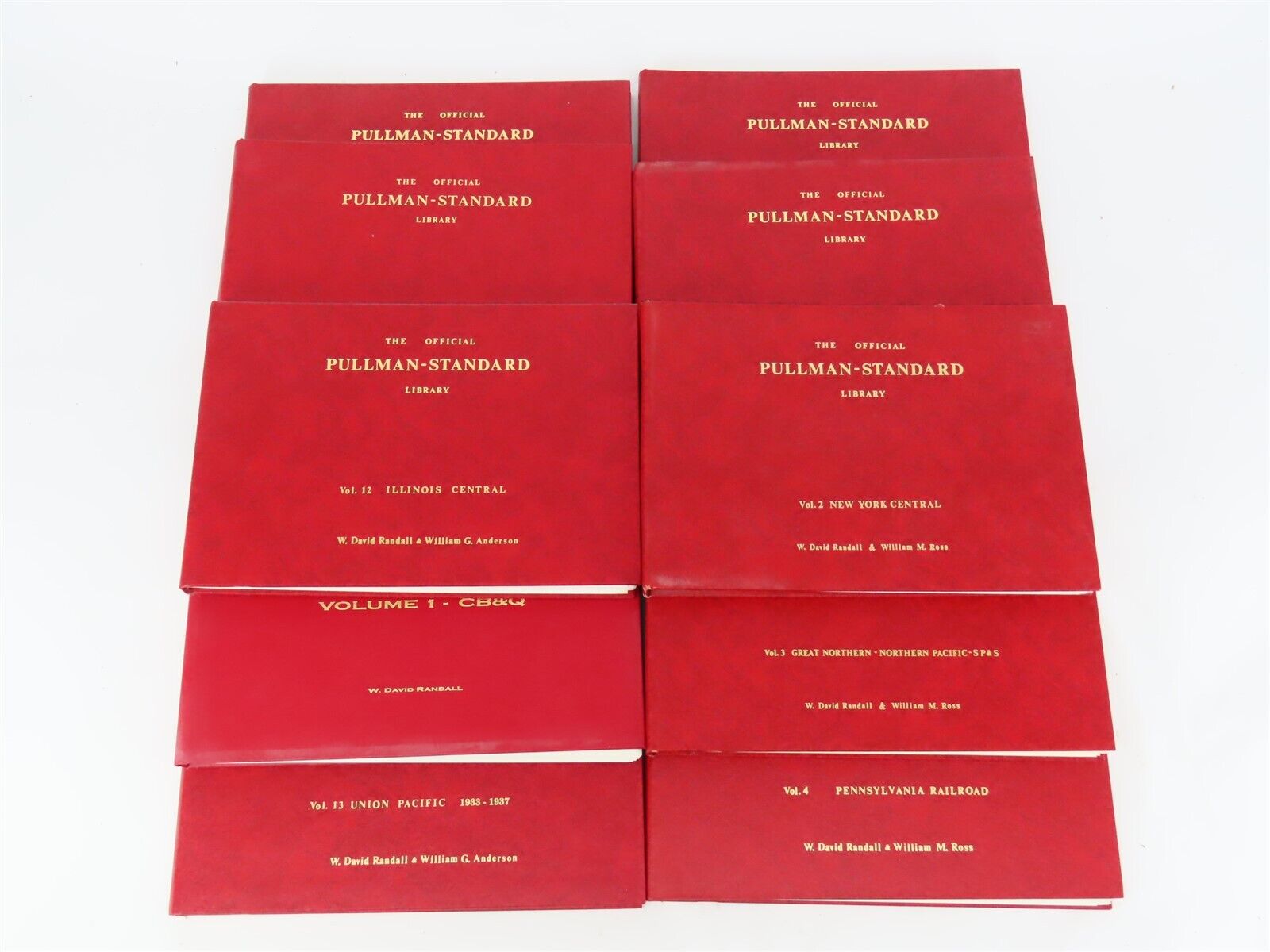 The Official Pullman Standard Library 12 Book Set