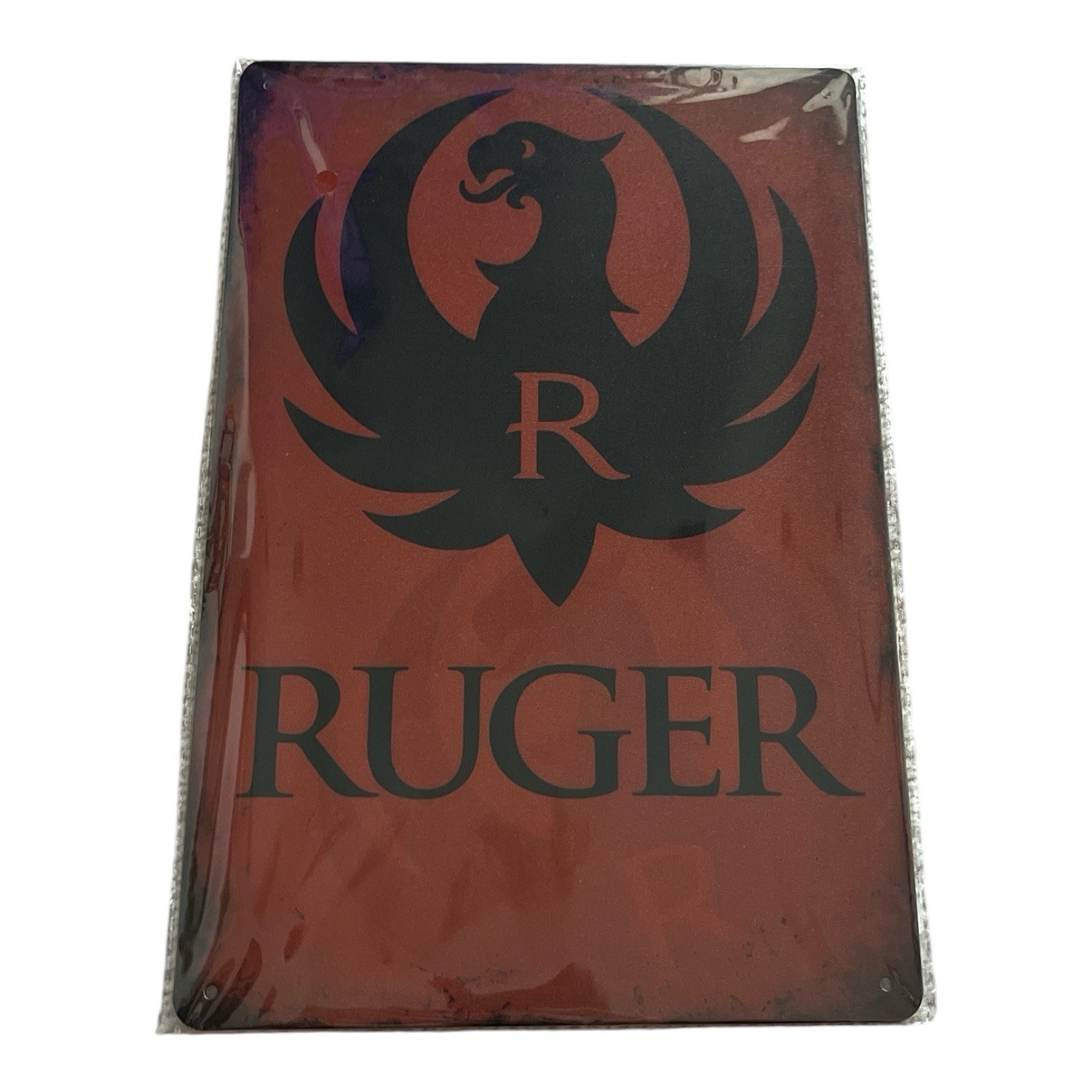 Ruger Tin Metal Vintage Sign 8x12 Firearms NEW