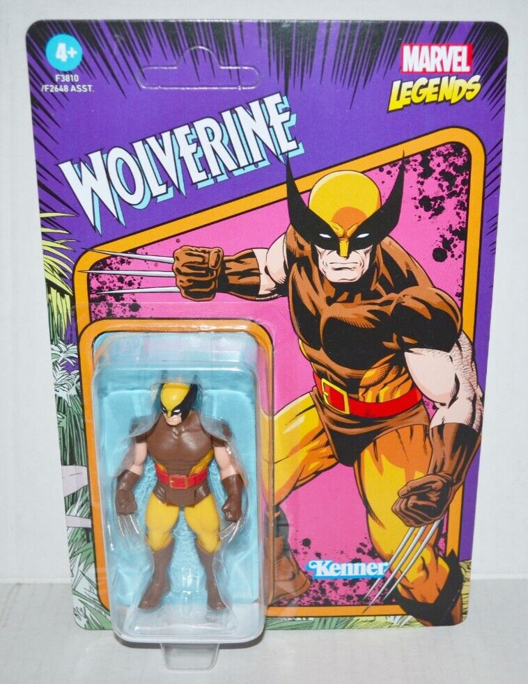 Marvel Legends Retro Kenner Uncanny X-Men 97 Wolverine 3.75 Action Figure MINT🔥