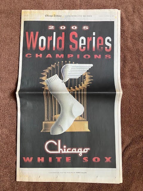 2005 Chicago Tribune White Sox World Series Champions 26pg Commemorative Section 2005 Chicago Tribune White Sox World Series Champions 26pg Commemorative Section