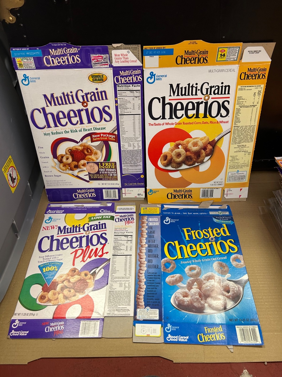 General Mills Cheerios Cereal Box Bundle 18 General Mills Cheerios Cereal Box Bundle 18