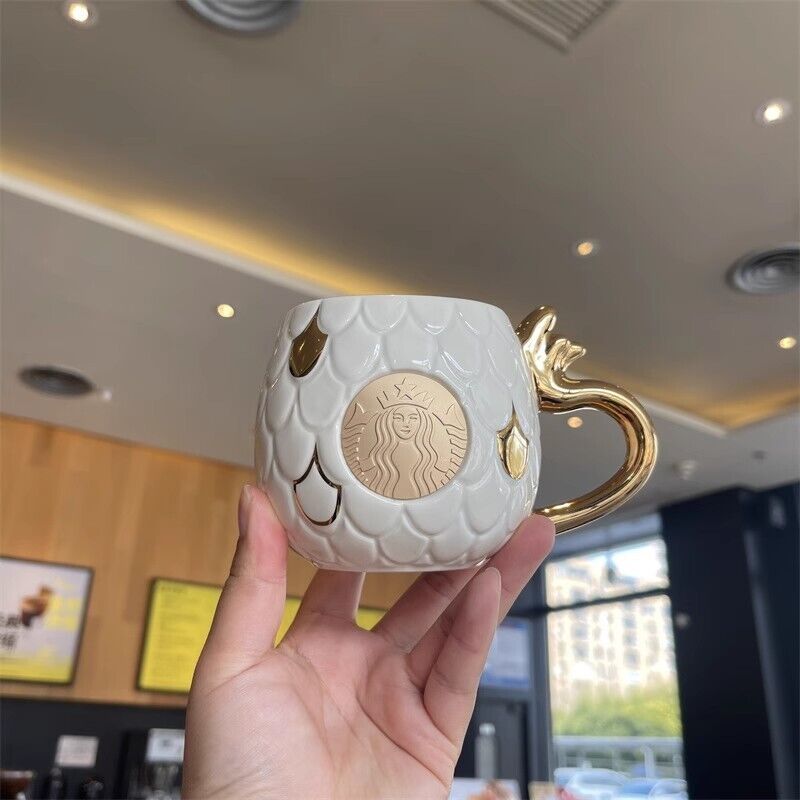 New 2024 China Starbucks The year of Dragon Scale 12oz Ceramic Mug