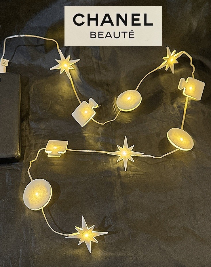 ✦ CHANEL ✦ Beaute Holiday Fairy Lights ✦ VIP Gift Boxed Novelty LED String Decor