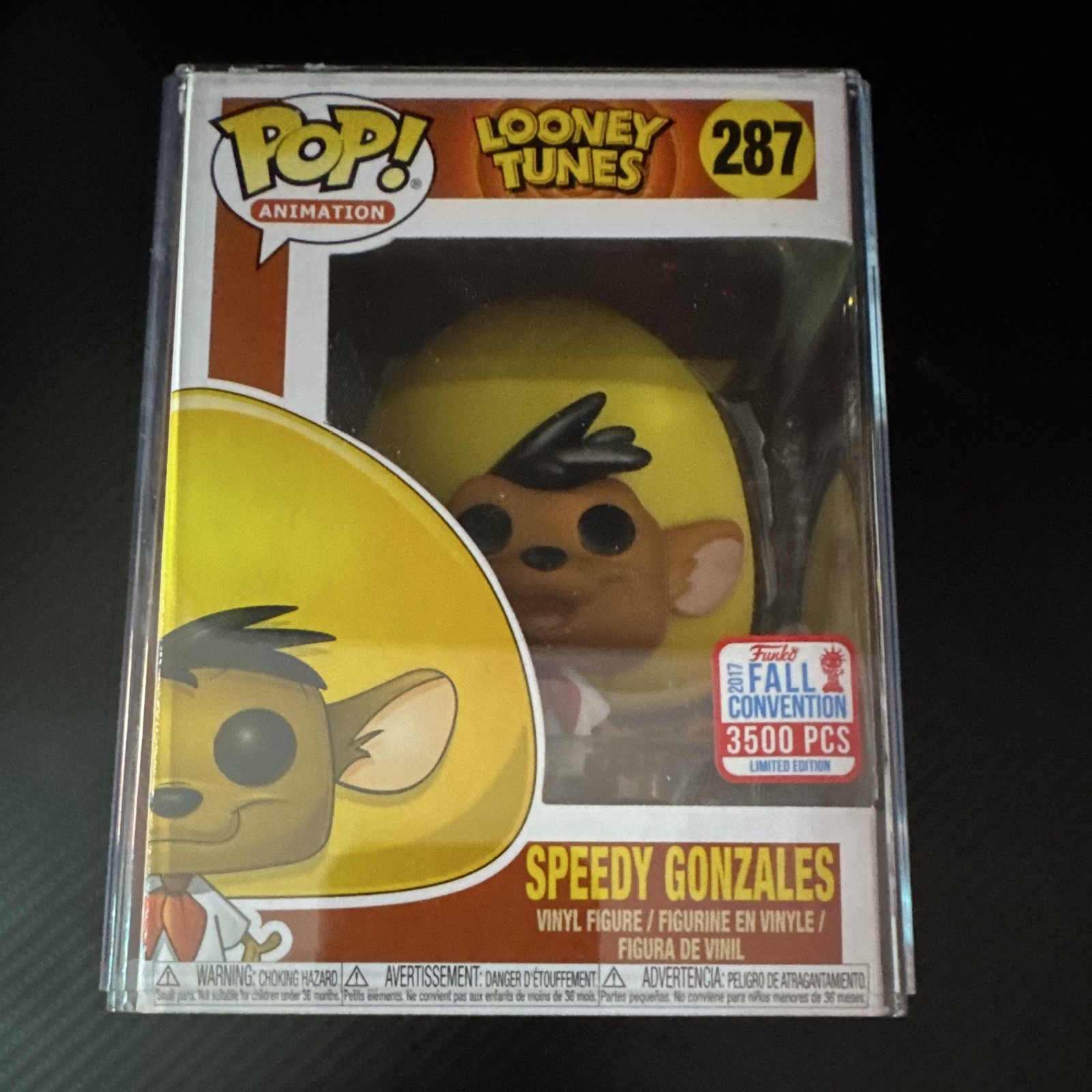 Funko Pop Animation Speedy Gonzales #287 Looney Tunes 2017 Fall Con LE