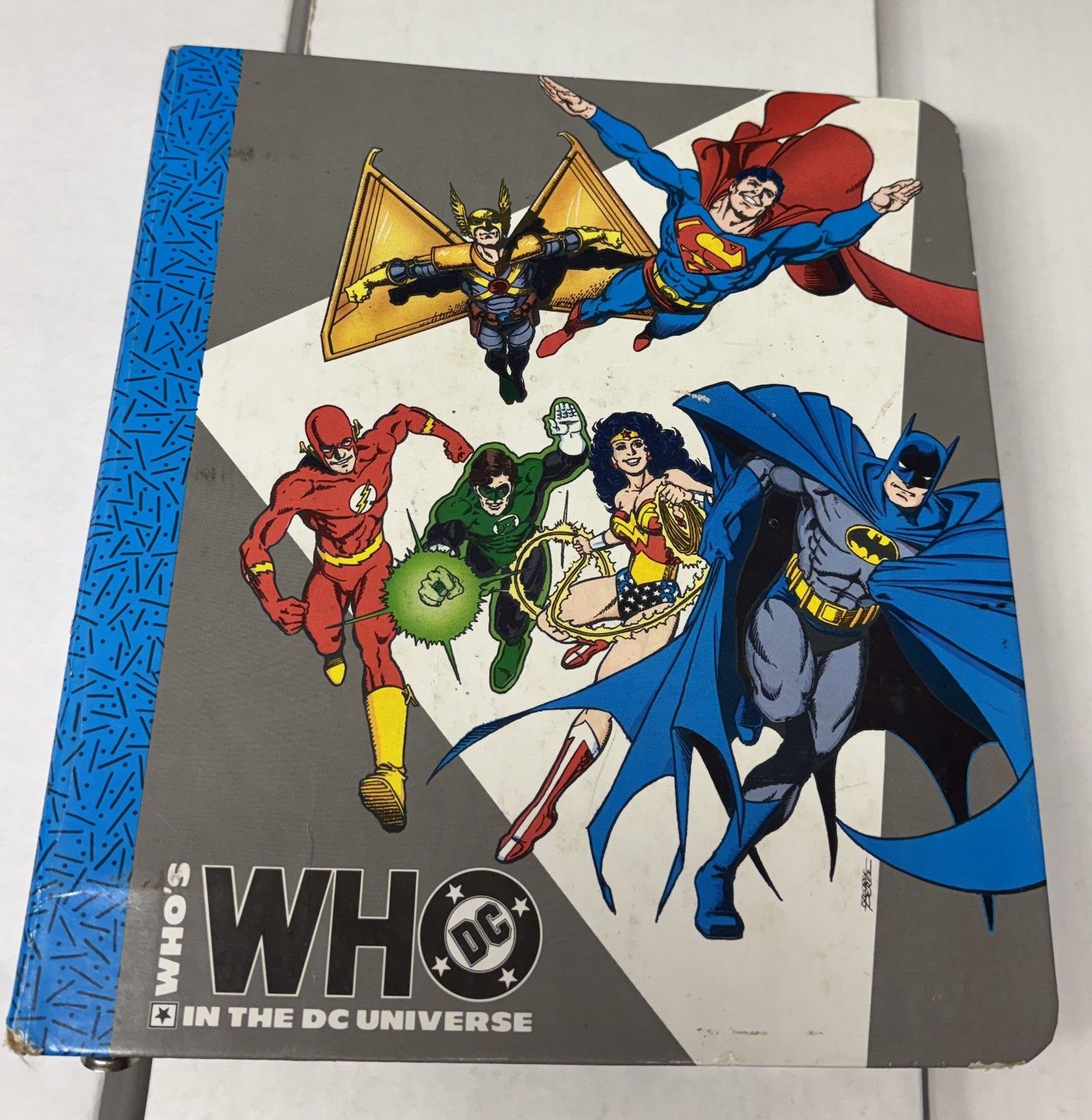 Who’s Who In The DC Universe BLUE Binder And 60+ Loose Leaf Pages Who’s Who In The DC Universe BLUE Binder And 60+ Loose Leaf Pages