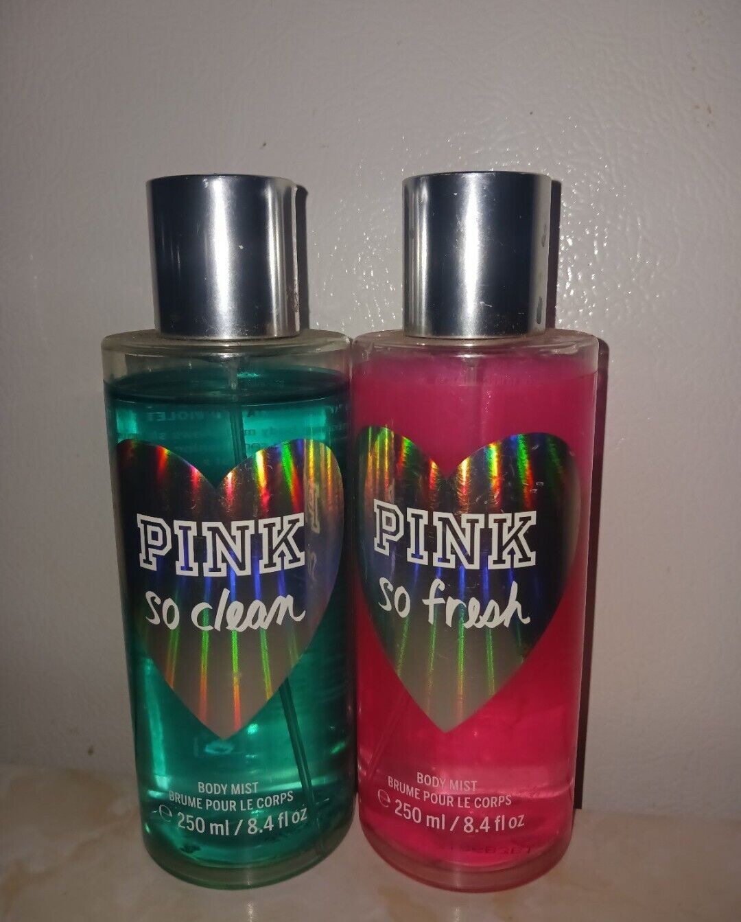 PINK Victoria's Secret So Fresh And So Clean 8.4oz RARE Fragrance Mists 