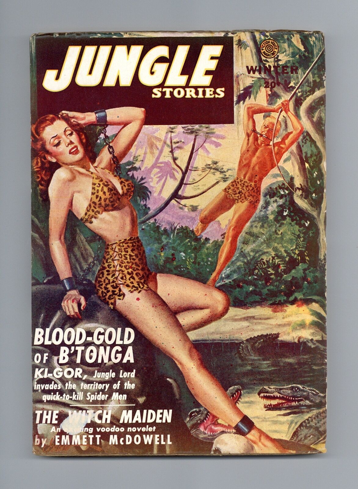 Jungle Stories Pulp 2nd Series Nov 1946 Vol. 3 #9 VG/FN 5.0
